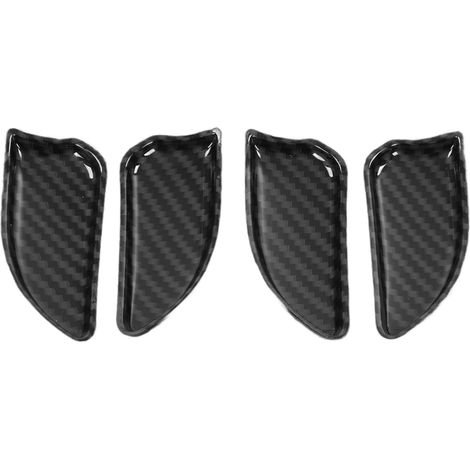 4 pièces de cache-poignée de porte intérieure style fibre de carbone pour BMW Série 3 E46 (1998-2004) (1/5)