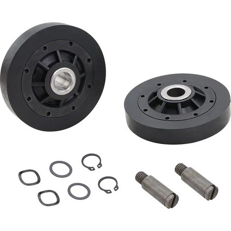 Le rouleau de support de tambour de sécheuse RB170002 est compatible avec AP5186795 PS12220620 (1/5)