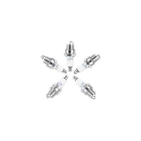 Set di 3 candele L7T per NGK BPMR7A e Bosch WSR6F WSR5F e altre candele, accessori per motori di piccole dimensioni per motoseghe e tosaerba - Crezuo