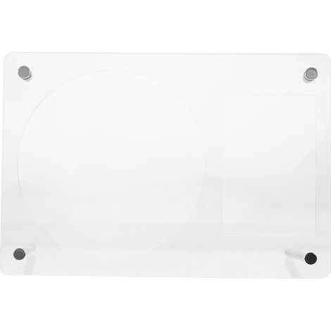 Support de Cadre Photo en Acrylique Blanc Personnalisable et Facile à Transporter pour Décoration de Bureau et Maison Alliage D'aluminium Simple et Élégant (1/5)