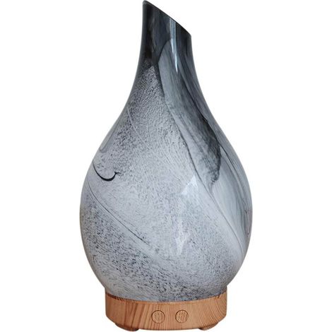 Diffuseur d'huiles essentielles ultrasonique 100ml en grain de bois pour aromathérapie