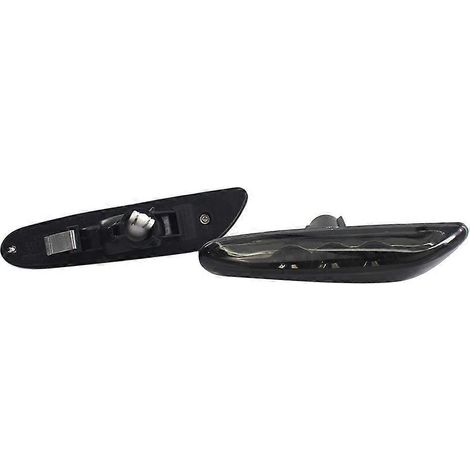 Feux de position latéraux à LED noirs avec lentille fumée, clignotants, remplacement pour BMW E82 E36 E39