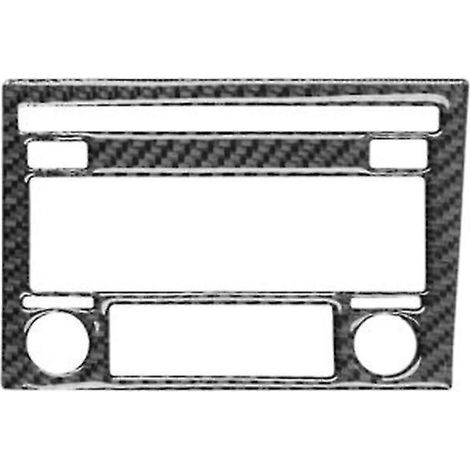Accessoires décoratifs : autocollant de garniture pour panneau de navigation CD de console en fibre de carbone pour CT 2011-2017 (1/5)