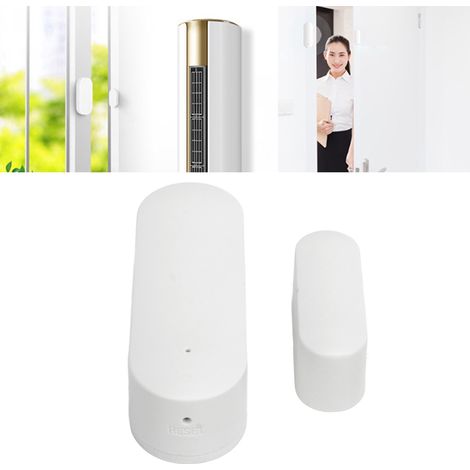 Le détecteur de portes et fenêtres intelligent WiFi est compatible avec la commande vocale Google Alexa. (1/5)