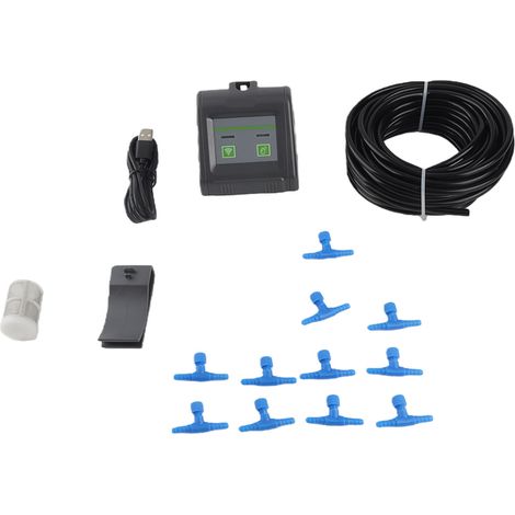 Programmeur d'arrosage intelligent WiFi Kit irrigation goutte-à-goutte automatique mode manuel contrôle appli jardin (1/5)