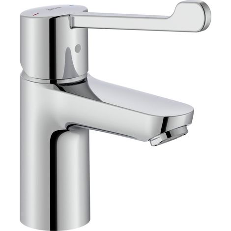 Grifo para lavabo con cuerpo liso y maneta ergonómica Pro VICTORIA - ROCA