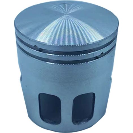 Motorcycle engine parts suitable for converting a Yamaha JOG50 motorcycle with a 47mm piston into a 70cc two-stroke engine. (1/4)
