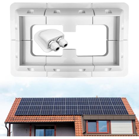 7 unidades de soporte para panel solar autocaravana, soporte de panel solar, soporte de montaje para panel solar, soporte de montaje para paneles solares, para techos de caravanas, barcos, caravanas (1/5)