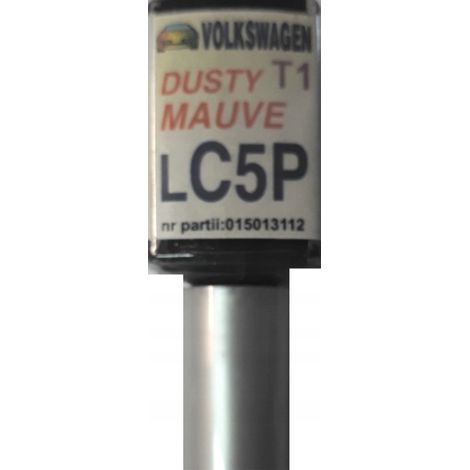 Kit di riparazione graffi per vernice auto VW LC5P T1 color malva polveroso 10 ml arasystem (1/5)