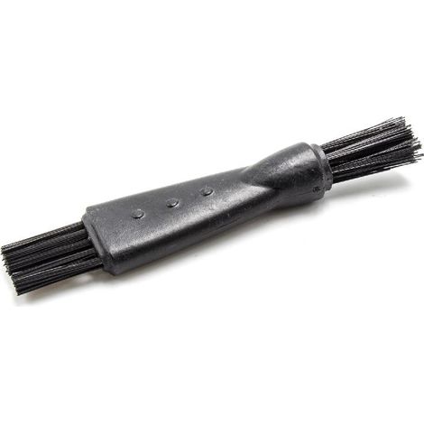 vhbw Reinigungsbürste für Elektrorasierer, Bartschneider, Barttrimmer, Haarschneider, Trimmer, Epilierer - 6,5 x 1,3 cm