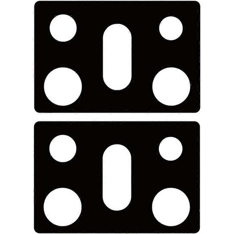 Wiederverwendbare Brennerabdeckung für LG 30-Zoll-Gasherde, Modelle LGLDG4315, LRG4115, LRG4113 und LDG4313. Dicke: 0,4 mm. (1/5)