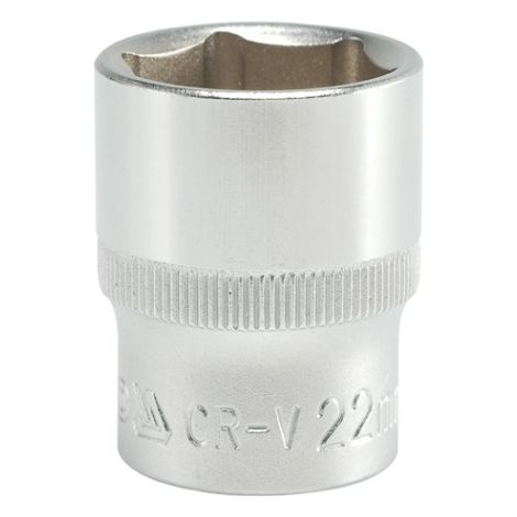YATO YT-1215-22mm casquillo de 1/2 "6 pt cv regulares