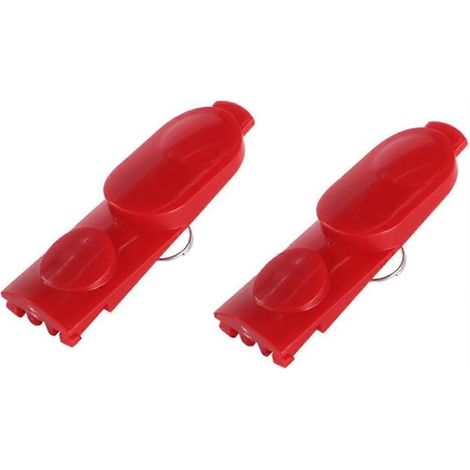 Lot de 2 boutons de verrouillage avec ressort pour tête de nettoyeur V7 V8 V10 V11 V15, bouton pour rallonge de tuyau d'aspirateur() (1/4)