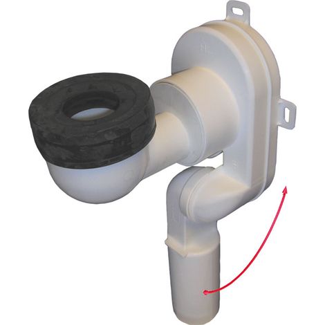 HL431/40 Urinal-Absaugsifon DN40 f. Urinale m. senkr Abg.