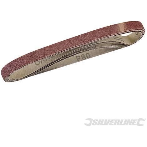 NASTRI ABRASIVI 13x457mm GRANA 40 5PZ SILVERLINE 950457
