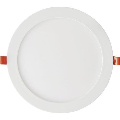 Led Spot - Einbaustrahler 21W 4000K neutralweiß ohne Led-Punkte - Led Deckenspot ø 225mm, weiß 230V