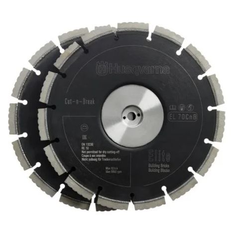 Husqvarna Disco diamantato Cut-n-Break 2 Pz. EL 70 CnB cod. 597808301