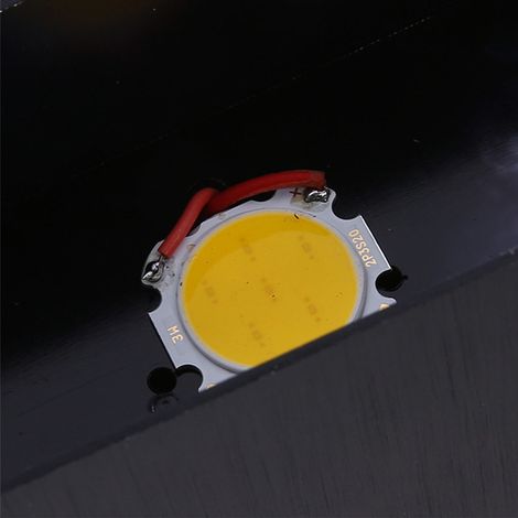 Applique murale LED créative, Applique murale décorative LED, Applique murale multifonctionnelle, Applique murale simple, Applique murale combinée, 7 W, lumière chaude noire (1/5)