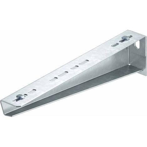 OBO Bettermann Console murale et sur mât avec fixation rapide B110mm Acier galvanisé, 6424550 (1/2)