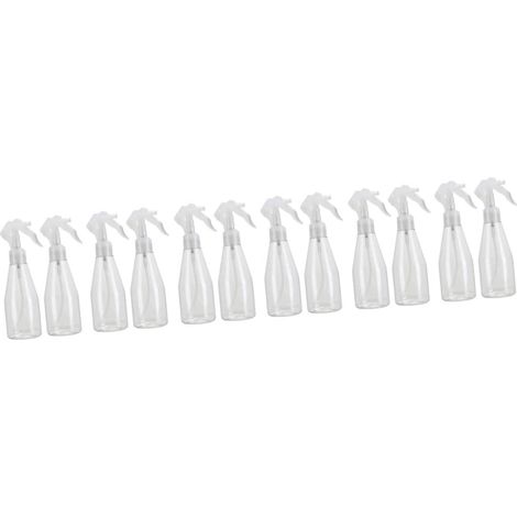 12pièces Pulvérisateur De Jardin Plastique Lot De Bouteilles Étanches Odeur Parfait Pour Arrosage Des Plantes Nettoyage à Domicile Blanc (1/5)