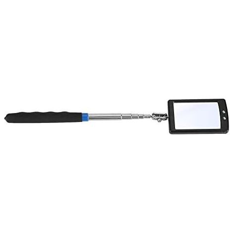 Miroir d'inspection flexible et télescopique avec éclairage LED, outil pivotant à 360 degrés pour mécaniciens et inspecteurs (1/5)