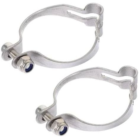 pezzi di fermacavi in acciaio per bicicletta, fermagli compatti per cavi freno, supporto tubolare stabile e leggero, organizer portatili per biciclette. (1/5)