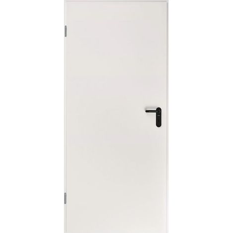 HÖRMANN ZK Mehrzwecktür Breite 875 mm Höhe 2125 mmDIN links RAL9010 Stahlblech