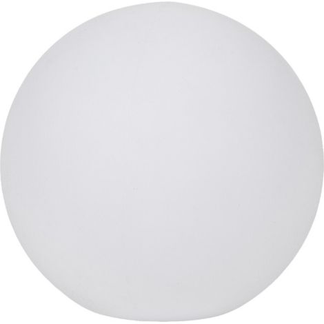 Boule lumineuse jardin blanche 20 cm E27 Kanlux STONO (1/5)