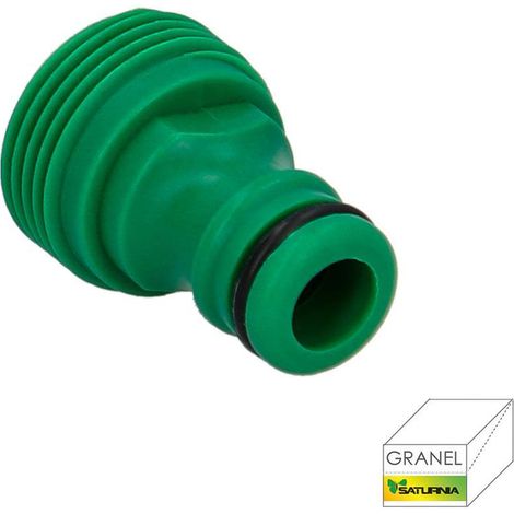 Adaptador Manguera Plastico 3/4 macho Granel (1/5)