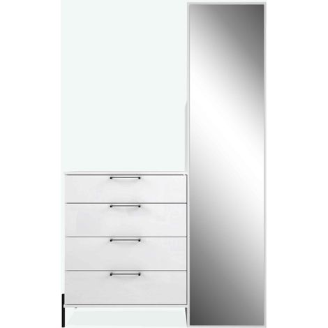 Elisa  Legno laminato - Bianco lucido (1/5)