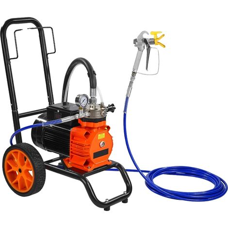 Pulvérisateur de peinture sans air, haute pression, mobilité facile (1/2)