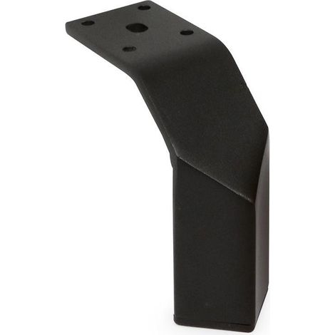 Q&ampQ pata metálica modelo tensa h123 acabado negro mate , La pata metálica modelo Tensa es ideal para sofás y muebles, fabricada en metal duradero con una alt