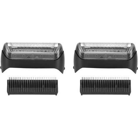 Lot de 2 Têtes de Rasoir avec Grille pour Braun 10B Series 190 180 170 1735 (1/4)