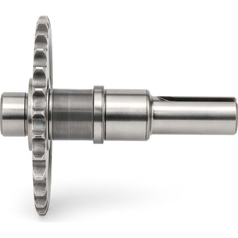 Wiltec Antriebswelle 22 mm 28T für LIFAN 6,5-13 PS Motor – Benzinmotor Ersatzteil für Ölbadkupplung – Einzylinder für Kleinmaschinen & Karts, 4-Takt Motor & OHV Ventilsteuerung (1/5)