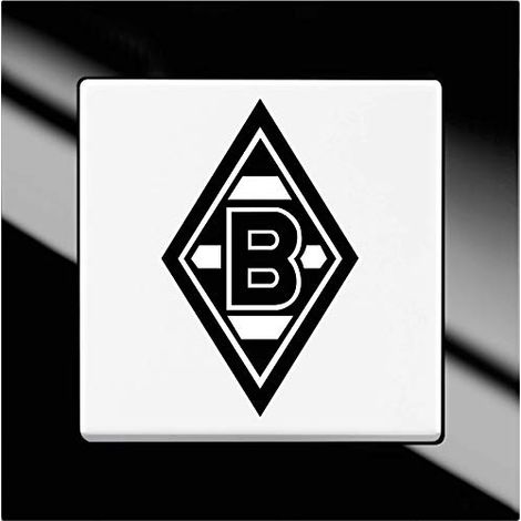 Busch-Jaeger Interruttore per ventilatore Borussia Mönchengladbach commutazione di spegnimento e deviazione Bilanciere, Interruttore per ventilatore - Busch-axcent® (2000/6 UJ/05), 2CKA001012A2205 (1/3)