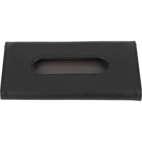 Lntyq Taschentuchhalter für die Sonnenblende im Auto, Taschentuchhalter aus PU-Leder fürs Auto, Toilettenpapierhalter fürs Auto, Serviettenhalter für die Sonnenblende, Taschentuchbox für die Sonnenble (1/5)