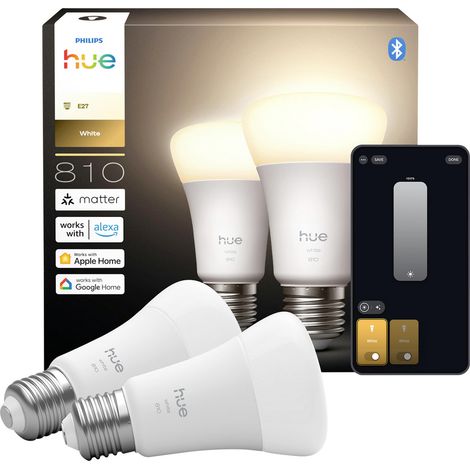 Philips LED-Leuchtmittel 929003856005 EEK: E (A - G) Hue White E27 Warmweiß (1/5)