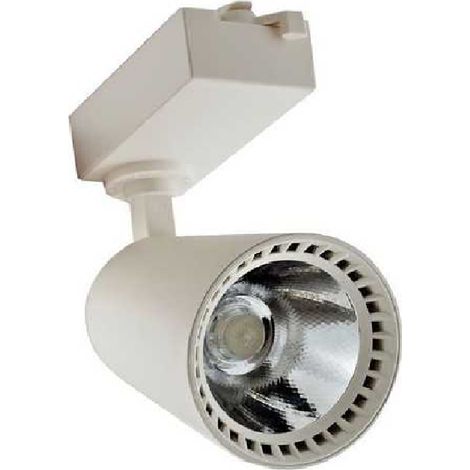 Driwei faro faretto a led orientabile per binario colore bianco freddo 6000k 10W (1/2)