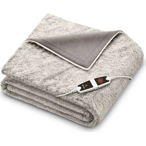 Beurer 43105 HD 150 XXL Nordic Termocoperta Elettrica 150 W 6 livelli temperatura 200x150 cm colore Grigio (1/5)
