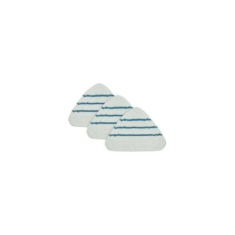 3pcs,Housses en Microfibre Balai Vapeur Accessoire Chiffons universel,Triangle lavable- (1/5)