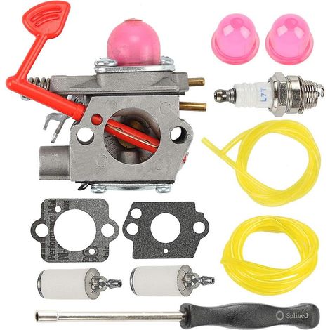 1 Kit Carburateur,Joint,Filtre,Tuyau,Bougie,Outil Pour Souffleur Poulan,Craftsman,Mcculloch (1/5)