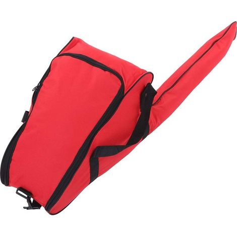Étui de Transport pour Sac de tronçonneuse, Outil de Rangement pour étui de tronçonneuse étanche Portable, Accessoires de scie à chaîne Robuste(Rouge) A (1/5)