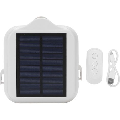 Ortviai Ouvre-store automatique solaire avec commande vocale Siri, application et minuterie pour rail romain (1/5)