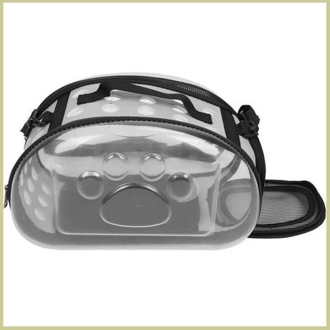 Cocosity Transporteur pour animaux de compagnie Sac de Transport Pliable Extérieur Animaux de animalerie transport Gris m (1/5)
