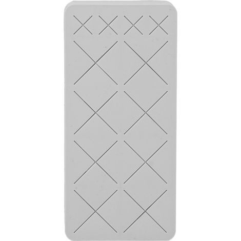 Organisateur de rouge à lèvres de bureau en silicone à 12 compartiments, présentoir multi-compartiments pour rouges à lèvres, crayons à sourcils et vernis à ongles petite taille, gris. (1/5)