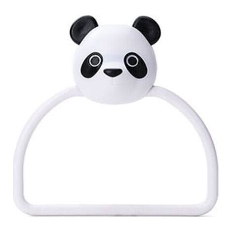 Porte-serviettes en plastique pour enfants, anneau de serviette à ventouse, porte-serviettes de salle de bain, pour cuisine d'hôtel (1/5)