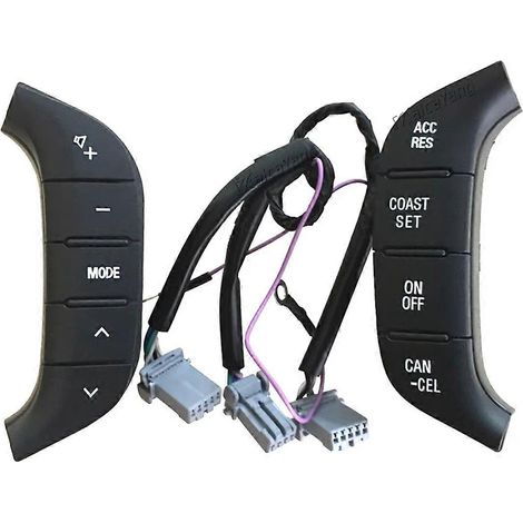 Interruptores de control del volante, interruptor de control de crucero de audio para Montero IV V93 V97 8602A045 8701A383 (1/5)
