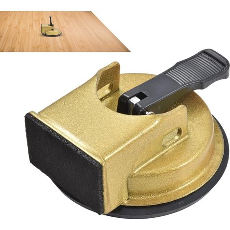 Outil De Fixation Des Espaces De Sol Stratifié, Fixateur De Fer À Ventouse, Outils Pour Plancher En Bois, Pince Robuste Avec Ventouse Améliorée, Utilisation Pour La Réparation De Sols Stratifiés