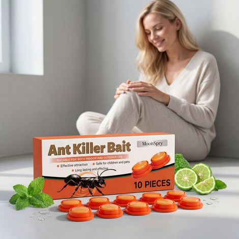 Ameisenköderbox, Mehrzweck-Köderspray, geeignet für Zuhause, Küche, Wohnzimmer, Badezimmer und Ecken – 10 Stück -- DE (1/5)