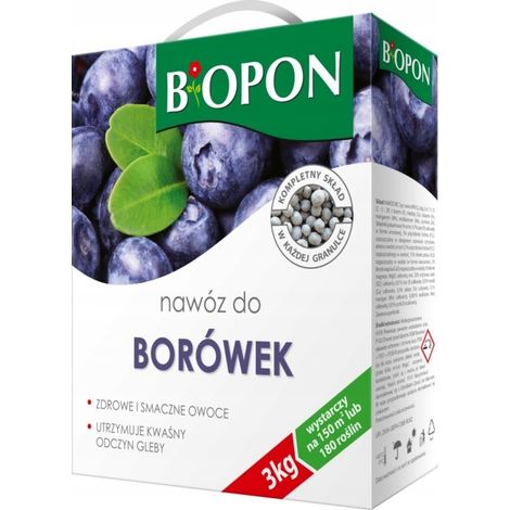 Fertilizante BIOPON para arándanos 3 kg